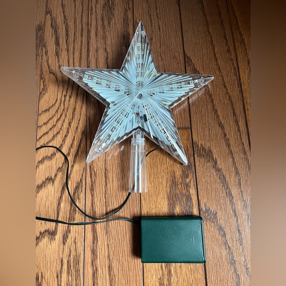 Star Christmas tree topper